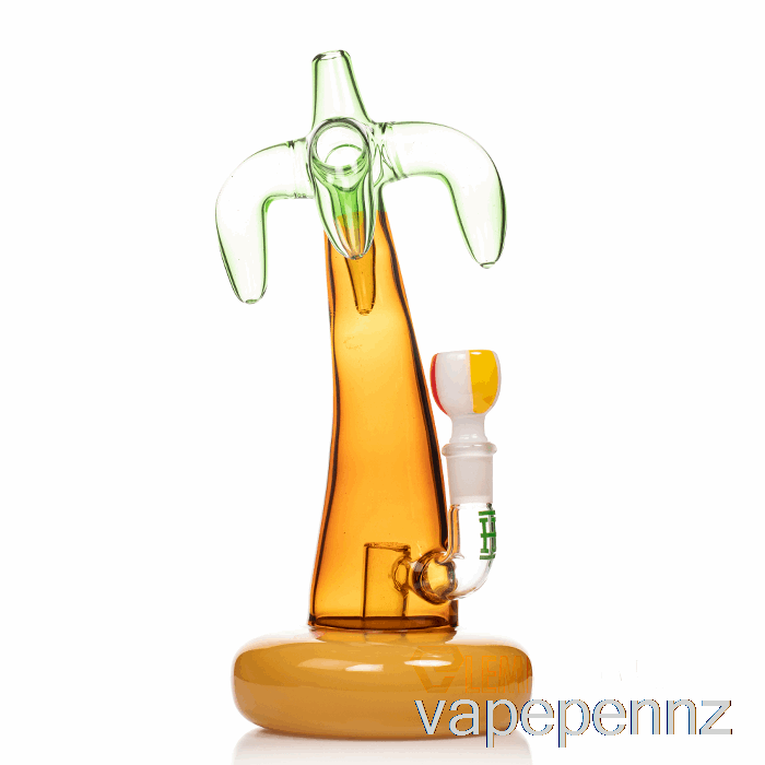 HEMPER Palm Tree XL Bong Amber VAPE NZ